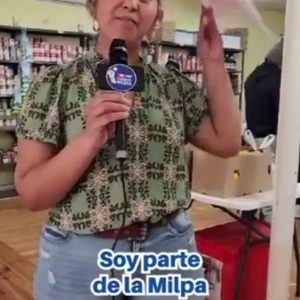 Estela estuvo en la Estación de Poder Emma
