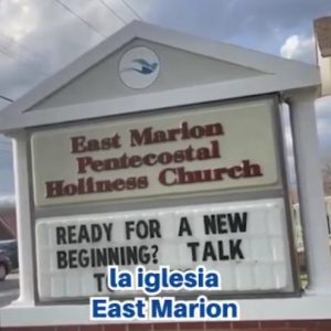 Mariela conversó con Jeniffer Carrillo de la iglesia East Marion
